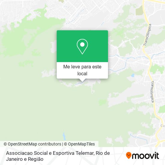 Associacao Social e Esportiva Telemar mapa