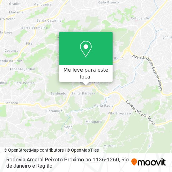 Rodovia Amaral Peixoto Próximo ao 1136-1260 mapa