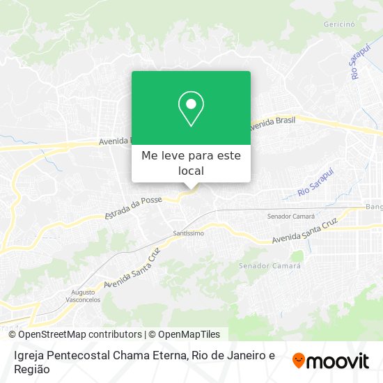 Igreja Pentecostal Chama Eterna mapa