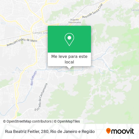 Rua Beatriz Feitler, 280 mapa