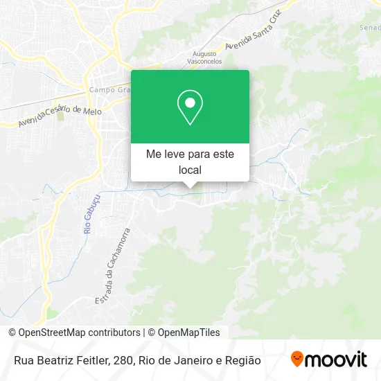 Rua Beatriz Feitler, 280 mapa