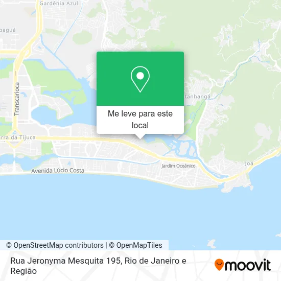 Rua Jeronyma Mesquita 195 mapa