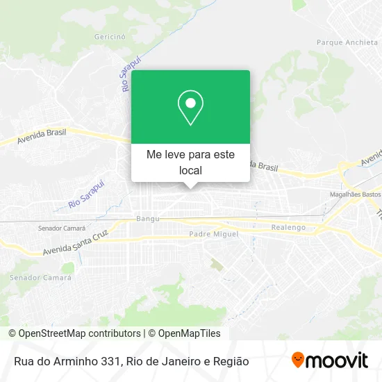 Rua do Arminho 331 mapa