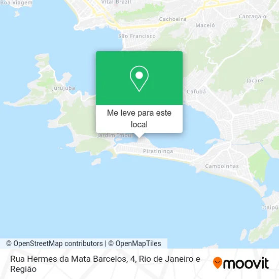Rua Hermes da Mata Barcelos, 4 mapa