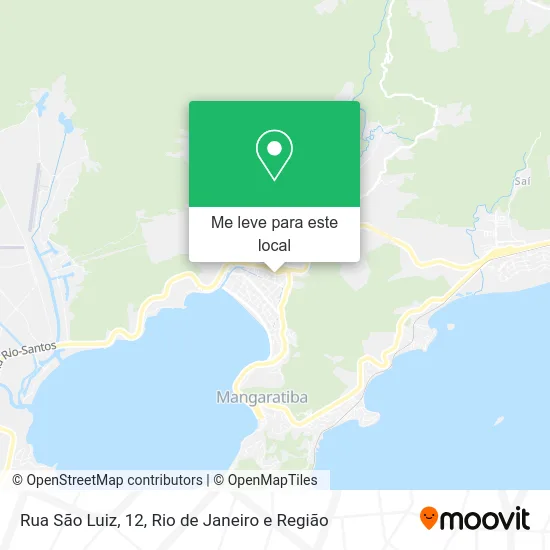 Rua São Luiz, 12 mapa