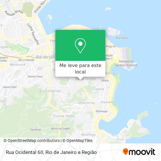 Rua Ocidental 60 mapa