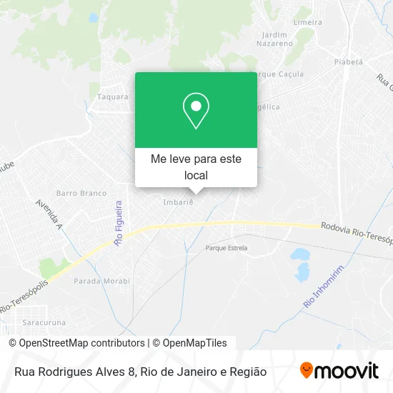 Rua Rodrigues Alves 8 mapa