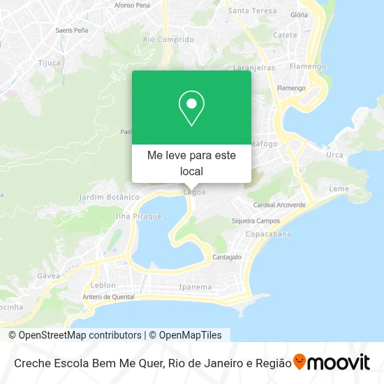 Creche Escola Bem Me Quer mapa