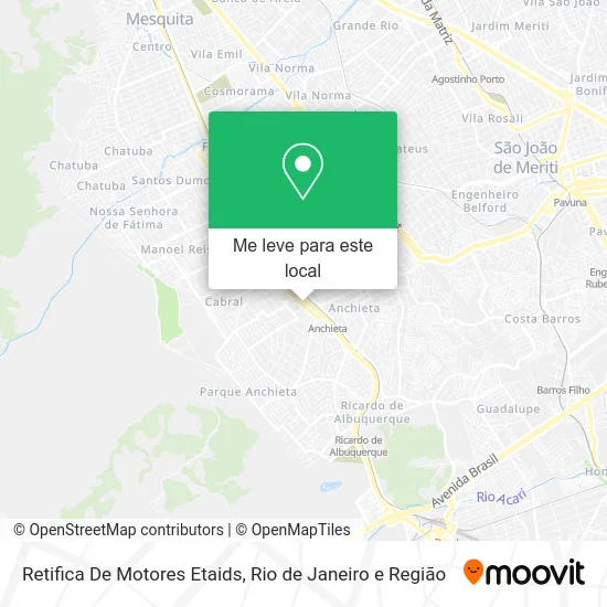 Retifica De Motores Etaids mapa