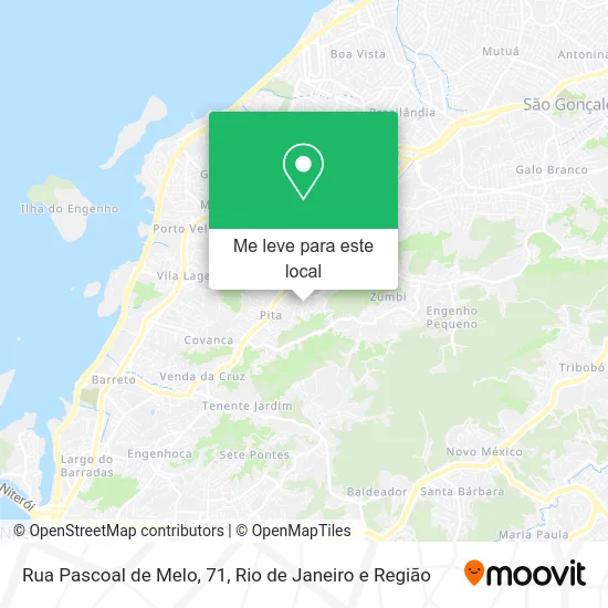 Rua Pascoal de Melo, 71 mapa