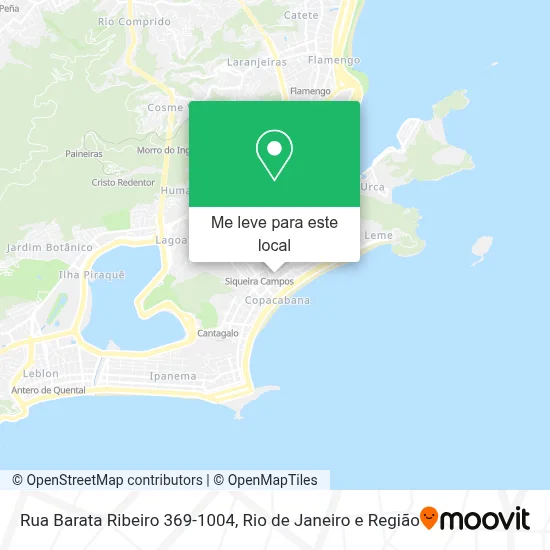 Rua Barata Ribeiro 369-1004 mapa