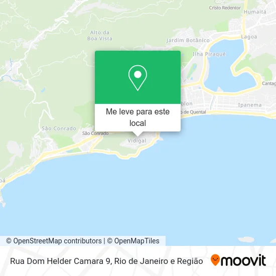 Rua Dom Helder Camara 9 mapa