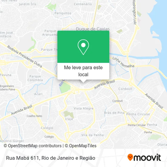 Rua Mabá 611 mapa