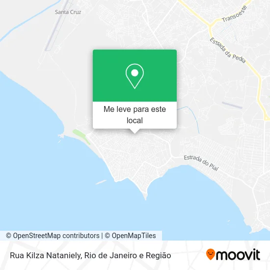 Rua Kilza Nataniely mapa
