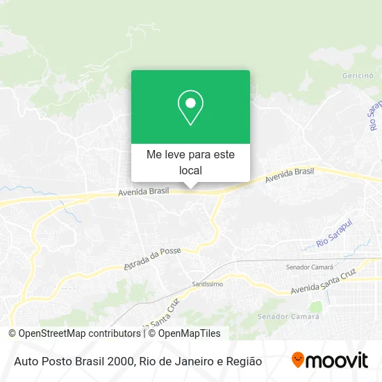Auto Posto Brasil 2000 mapa