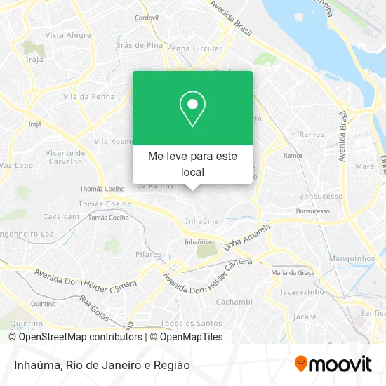 Inhaúma mapa