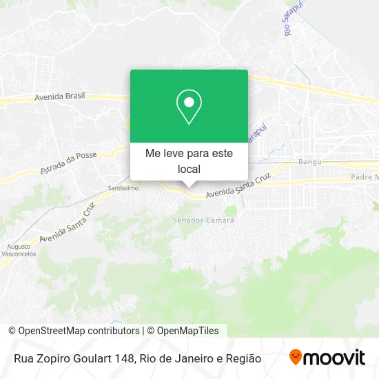 Rua Zopiro Goulart 148 mapa