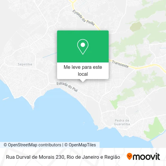 Rua Durval de Morais 230 mapa