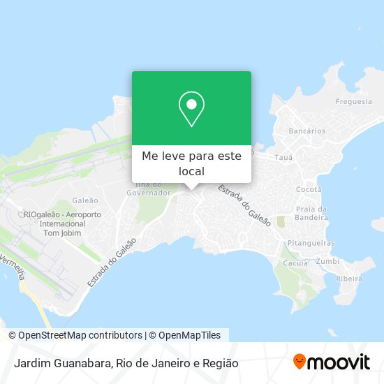 Jardim Guanabara mapa