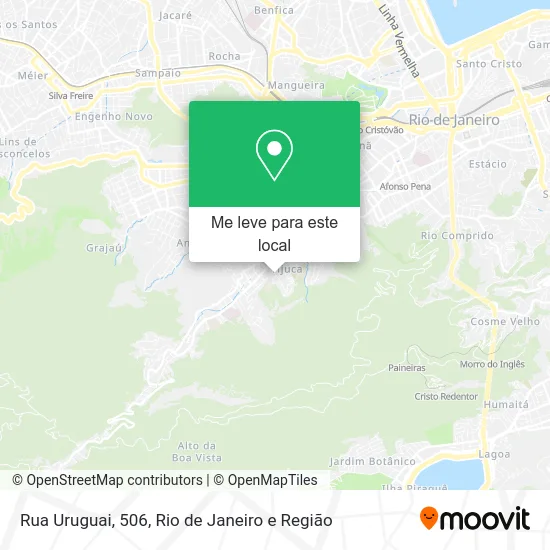 Rua Uruguai, 506 mapa