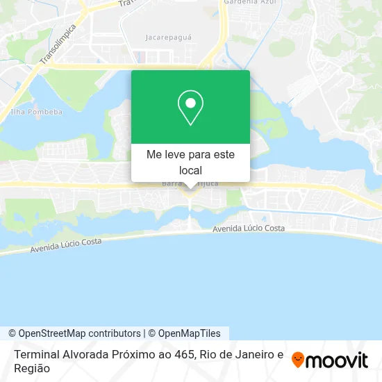 Terminal Alvorada Próximo ao 465 mapa