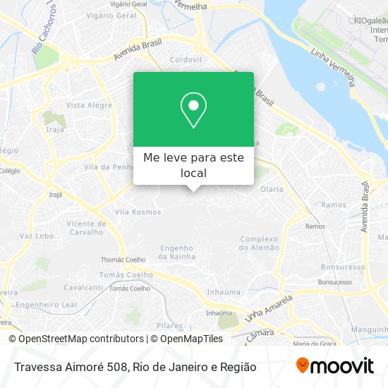 Travessa Aimoré 508 mapa
