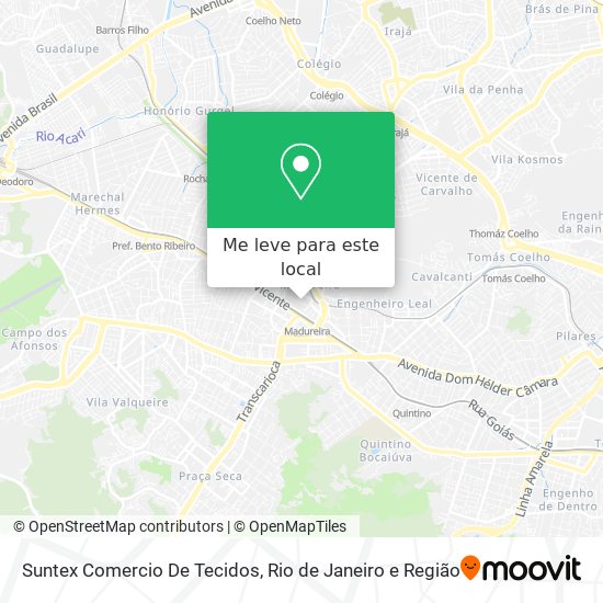 Suntex Comercio De Tecidos mapa