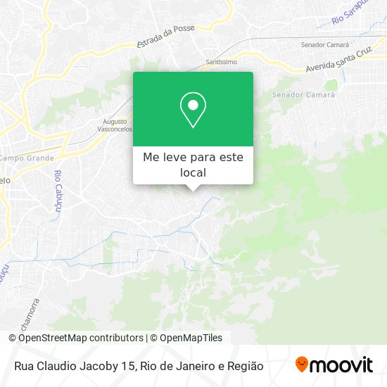Rua Claudio Jacoby 15 mapa