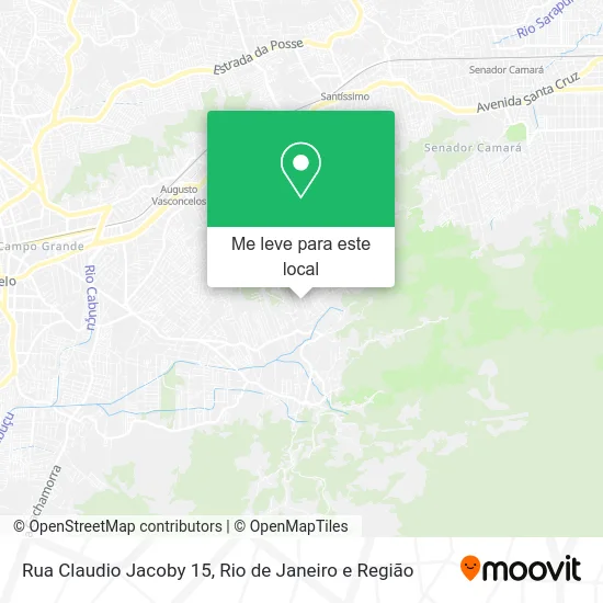 Rua Claudio Jacoby 15 mapa