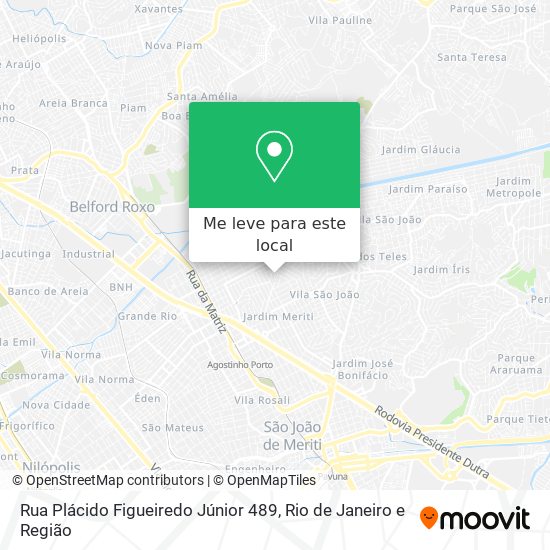 Rua Plácido Figueiredo Júnior 489 mapa