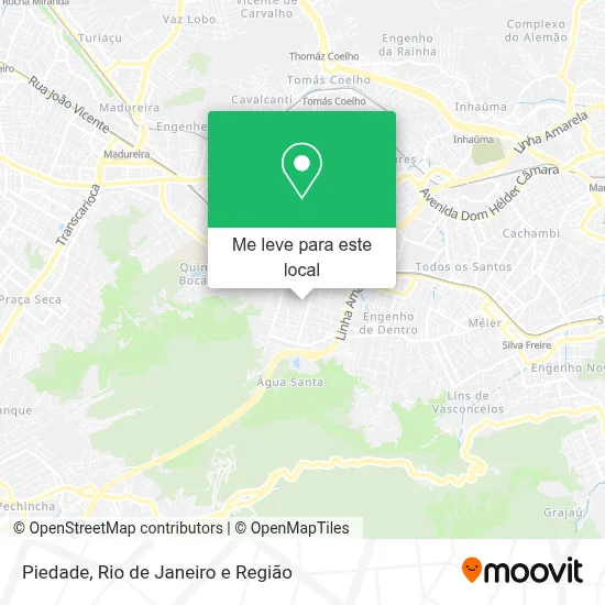 Piedade mapa