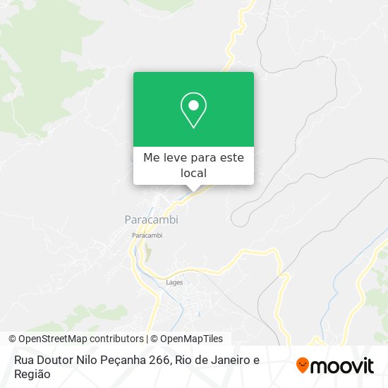 Rua Doutor Nilo Peçanha 266 mapa