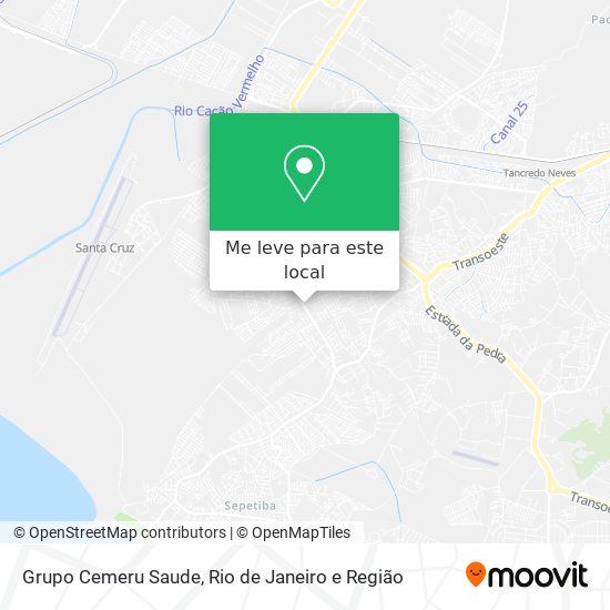 Grupo Cemeru Saude mapa