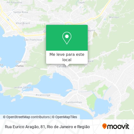 Rua Eurico Aragão, 81 mapa
