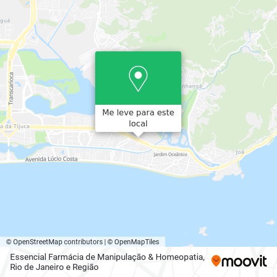 Essencial Farmácia de Manipulação & Homeopatia mapa