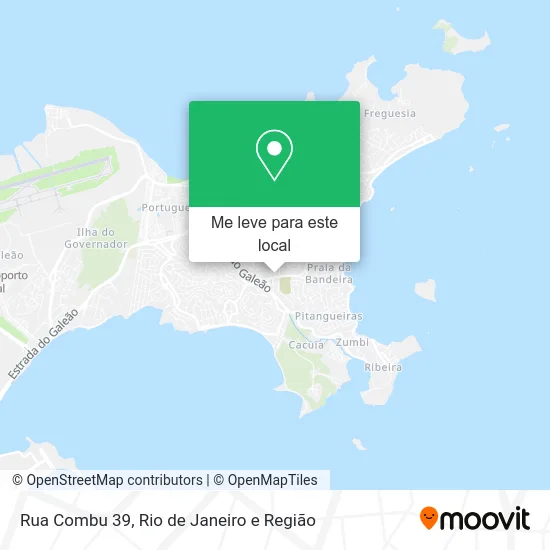 Rua Combu 39 mapa