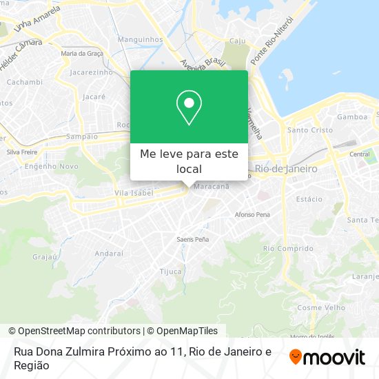 Rua Dona Zulmira Próximo ao 11 mapa