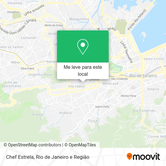 Chef Estrela mapa