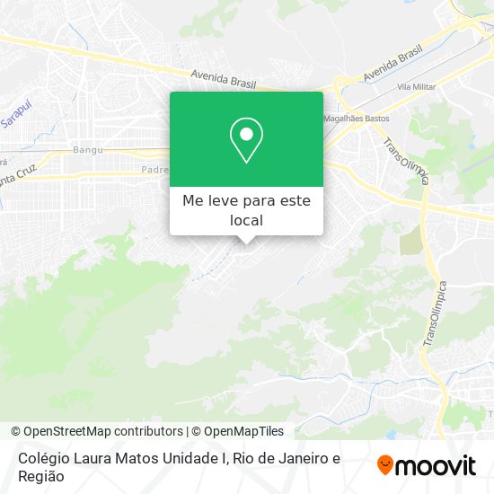 Colégio Laura Matos Unidade I mapa