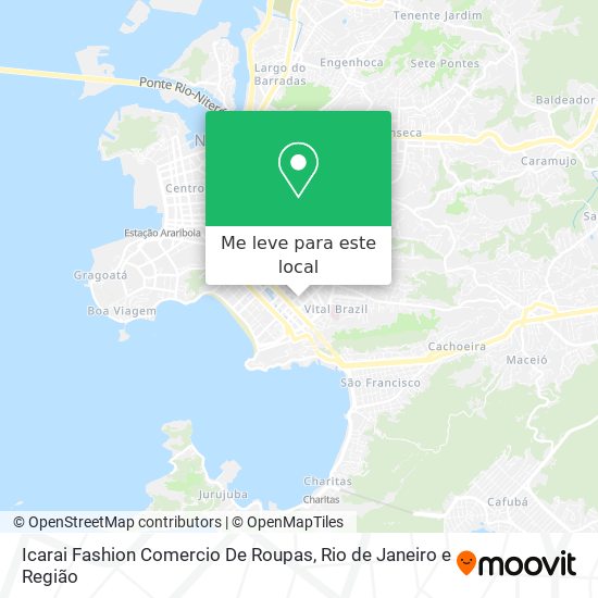 Icarai Fashion Comercio De Roupas mapa