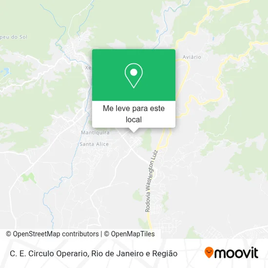 C. E. Circulo Operario mapa