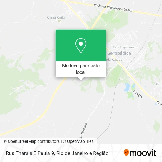 Rua Tharsis E Paula 9 mapa