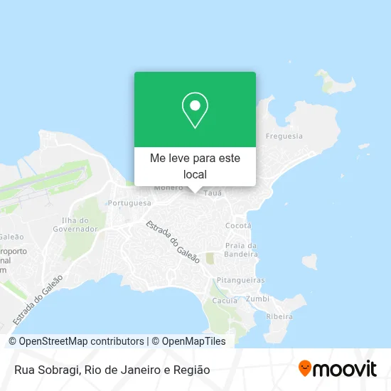 Rua Sobragi mapa