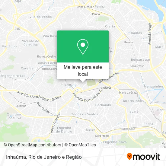 Inhaúma mapa