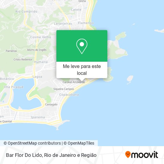 Bar Flor Do Lido mapa
