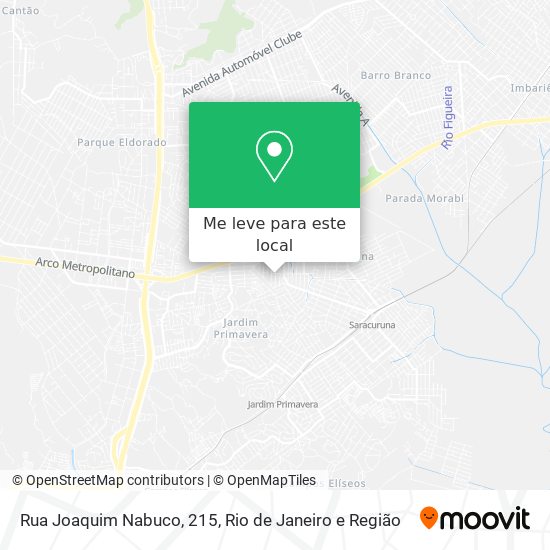 Rua Joaquim Nabuco, 215 mapa