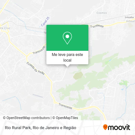 Rio Rural Park mapa