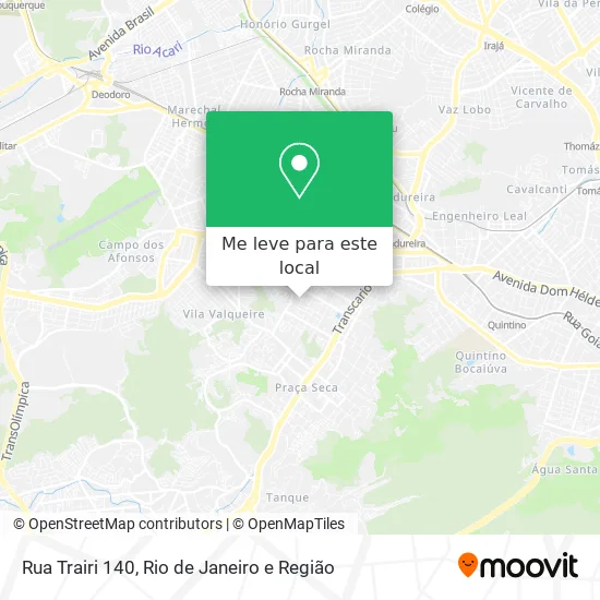 Rua Trairi 140 mapa
