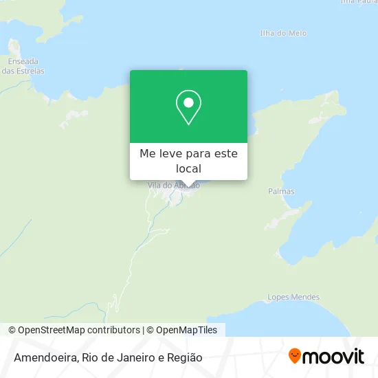 Amendoeira mapa