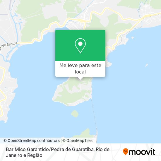 Bar Mico Garantido / Pedra de Guaratiba mapa
